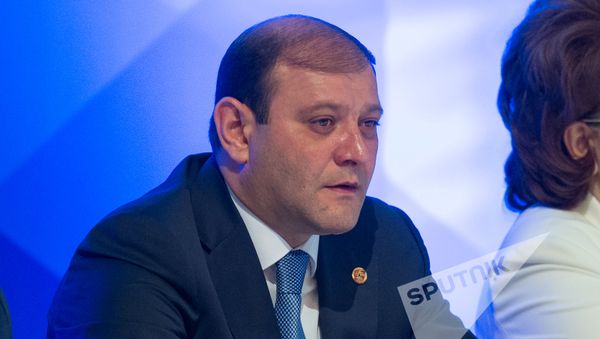 XVI съезд РПА. Мэр Еревана Тарон Маргарян  - Sputnik Արմենիա