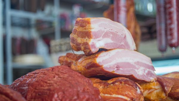 Мясные продукты, бекон - Sputnik Армения