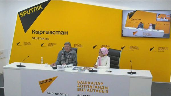 Видеомост Бишкек - Ереван на тему: Армянские тайны озера Иссык-Куль состоялся в пресс-центре Sputnik Армения - Sputnik Армения