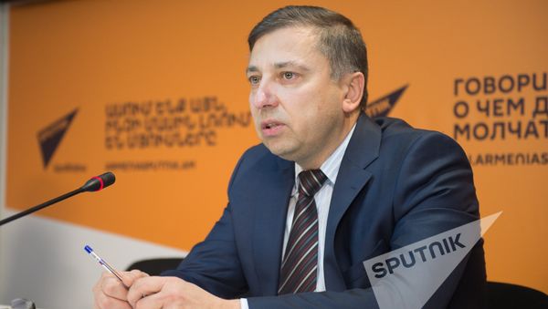 Генеральный директор авиакомпании Армения Роберт Оганесян - Sputnik Армения