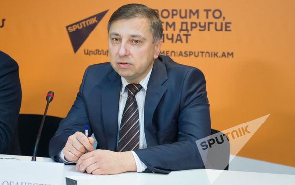 Генеральный директор авиакомпании Армения Роберт Оганесян - Sputnik Армения