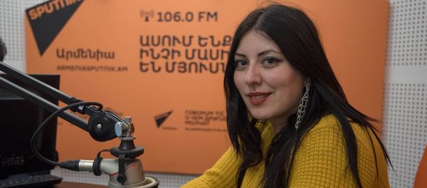 Грета Варданян в гостях у радио Sputnik Армения Грета Варданян в гостях у радио Sputnik Армения - Sputnik Армения