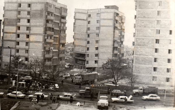 Последствия Спитакского землетрясения, произошедшего 7 декабря 1988 года - Sputnik Армения