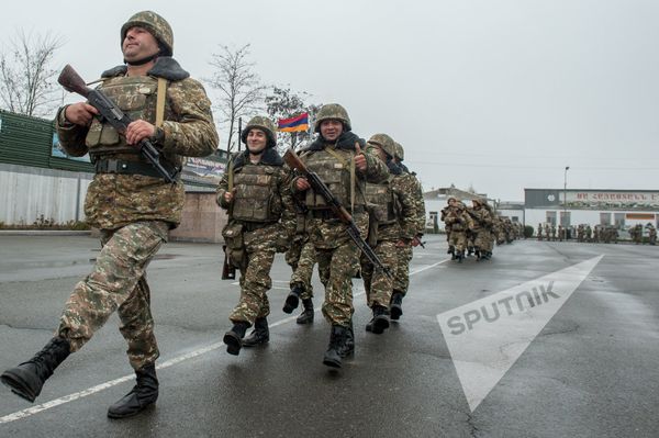 Погода не способна сломить боевой дух армянских военнослужащих - Sputnik Армения