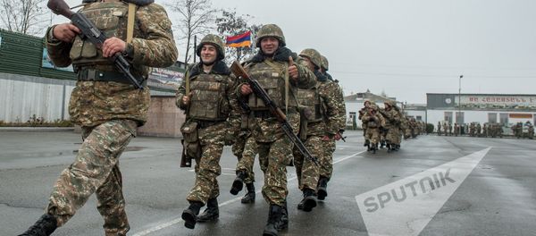 Погода не способна сломить боевой дух армянских военнослужащих - Sputnik Армения