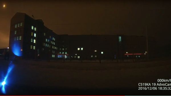 Кадры падения метеорита в Хакасии - Sputnik Армения