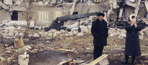 Город Спитак после землетрясения - Sputnik Армения