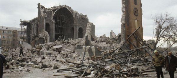 Последствия землетрясения в Ленинакане Последствия землетрясения в Ленинакане - Sputnik Армения