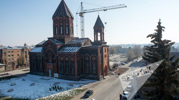 Церковь Всеспасителя в Гюмри - Sputnik Армения