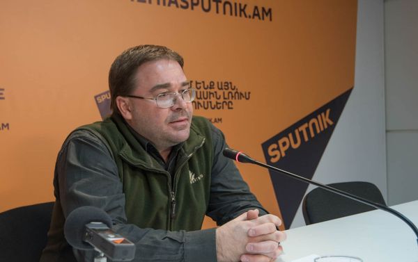 Пресс-конференция на тему Армения как центр развития IT-технологий для стран ЕАЭС. Александр Кулевский - Sputnik Армения