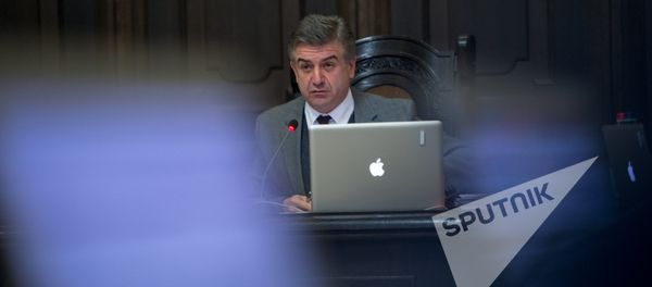 Заседание Правительства РА. Карен Карапетян - Sputnik Արմենիա