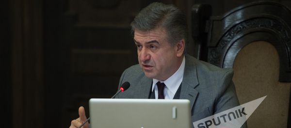 Заседание Правительства РА. Карен Карапетян - Sputnik Արմենիա