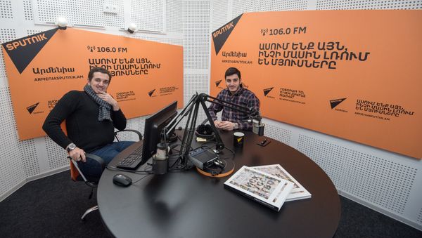 Вазген Захарян в гостях у радио Sputnik Армения - Sputnik Արմենիա