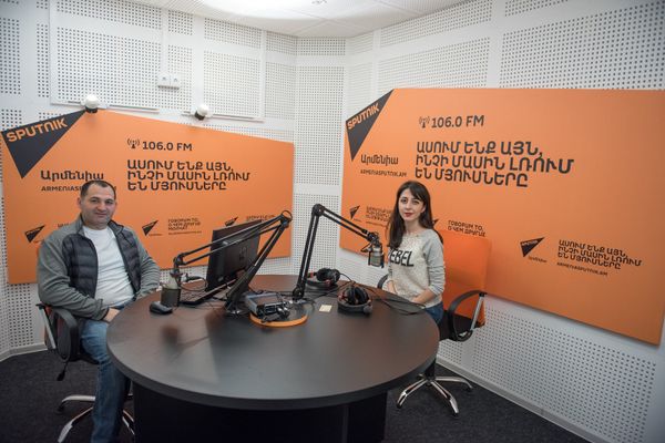 Стас Назарян в гостях у радио Sputnik Армения  - Sputnik Արմենիա