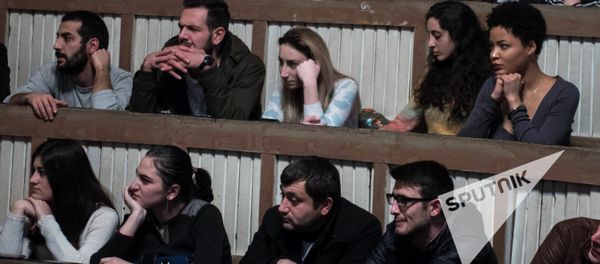 Лекция Казбека Кудзаева в Ереванском Медицинском институте им.Мхитара Гераци - Sputnik Արմենիա