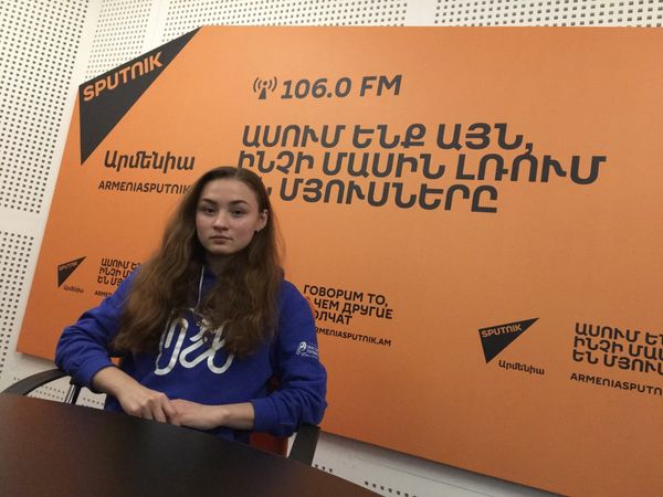 Послы русского слова в гостях у радио Sputnik Армения. Ксения Адокова - Sputnik Армения