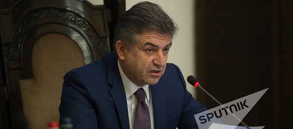 Заседание Правительства РА. Карен Карапетян - Sputnik Արմենիա