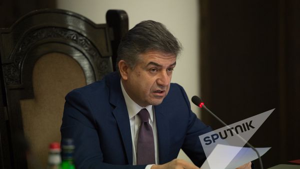 Заседание Правительства РА. Карен Карапетян - Sputnik Армения