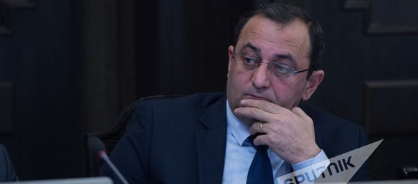 Заседание Правительства РА. Арцвик Минасян - Sputnik Армения