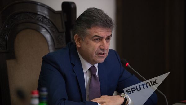 Заседание Правительства РА. Карен Карапетян - Sputnik Армения