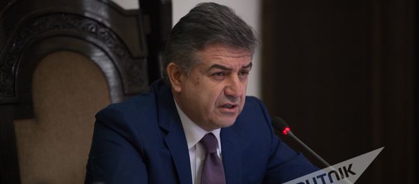 Заседание Правительства РА. Карен Карапетян - Sputnik Армения