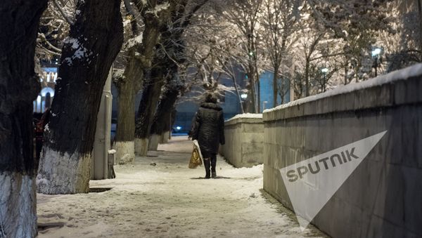 Заснеженный Ереван - Sputnik Արմենիա