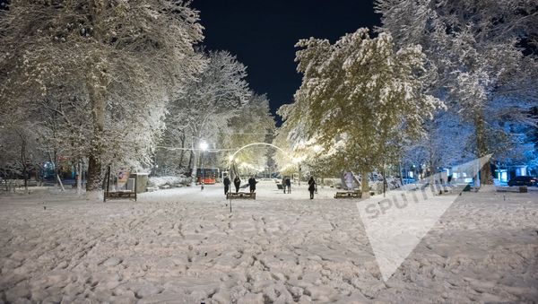 Заснеженный Ереван - Sputnik Армения
