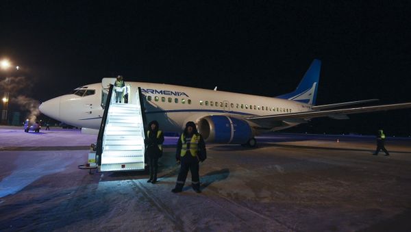 Состоялся первый рейс авиакомпании "Armenia" Ереван-Воронеж-Ереван - Sputnik Армения