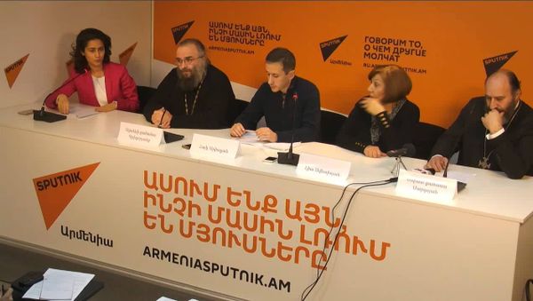 В пресс-центре Sputnik Армения состоялась пресс-конференция на тему Новый проект закона против семейного насилия: реформа или зло для нашего общества? - Sputnik Армения