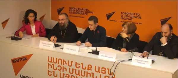 В пресс-центре Sputnik Армения состоялась пресс-конференция на тему Новый проект закона против семейного насилия: реформа или зло для нашего общества? - Sputnik Արմենիա