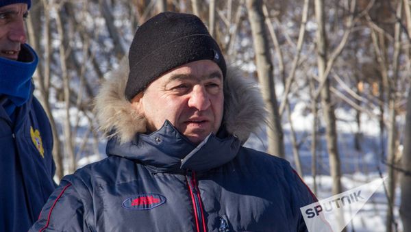 Армянские борцы в Цахкадзоре готовятся к предстоящему сезону. Левон Джулфалакян - Sputnik Армения