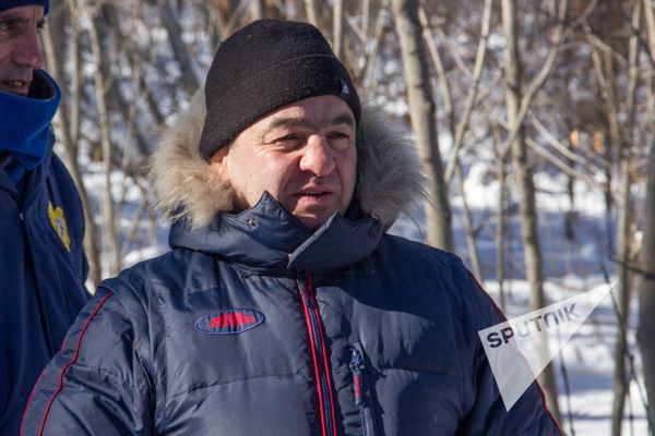 Армянские борцы в Цахкадзоре готовятся к предстоящему сезону. Левон Джулфалакян - Sputnik Армения