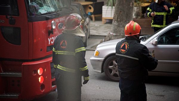 Сотрудники пожарной службы - Sputnik Армения