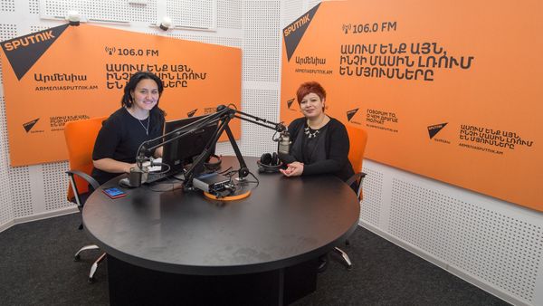 Астхик Аветисян в гостях у радио Sputnik Армения - Sputnik Արմենիա