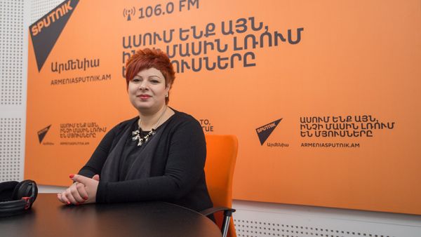 Астхик Аветисян в гостях у радио Sputnik Армения - Sputnik Արմենիա