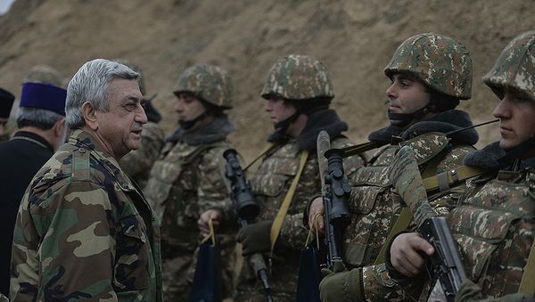 Президент Серж Саргсян - Sputnik Армения