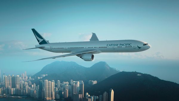 Лайнер гонконгской авиакомпании Cathay Pacific - Sputnik Армения