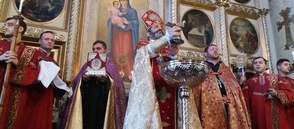 Рождественское богослужение в церкви Сурб Геворк в Тбилиси Рождественское богослужение в церкви Сурб Геворк в Тбилиси - Sputnik Армения