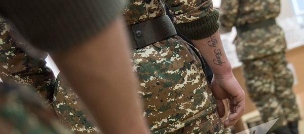 Зимний призыв в армию 2017, Ереван - Sputnik Армения