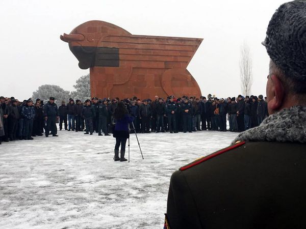 Зимний призыв в армию 2017 года стартовал из Сардарапата - Sputnik Արմենիա