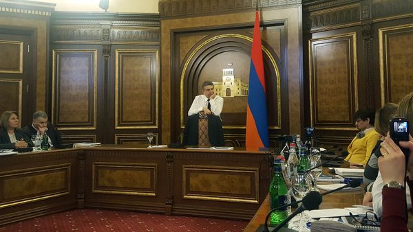 Пресс-конференция Карена Карапетяна - Sputnik Армения