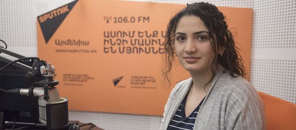 Алина Хачатрян в гостях у радио Sputnik Армения - Sputnik Армения
