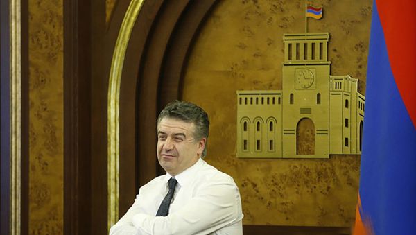 Премьер-министру РА Карену Карапетяну представили проект по развитию ИТ - Sputnik Արմենիա