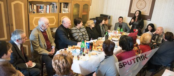 Мероприятие приуроченное 98-летию Сильвы Капутикян. Дом-музей Сильвы Капутикян - Sputnik Армения