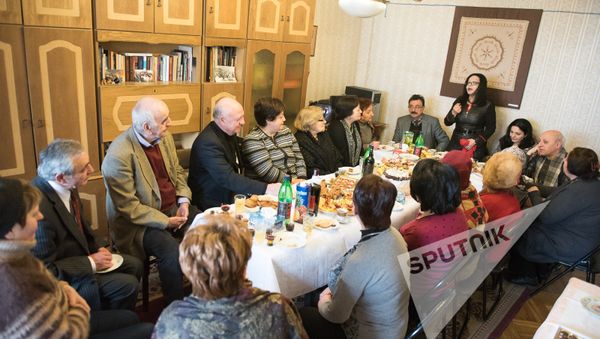 Мероприятие приуроченное 98-летию Сильвы Капутикян. Дом-музей Сильвы Капутикян - Sputnik Армения