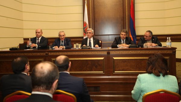 заседание Совета РПА заседание Совета РПА - Sputnik Армения