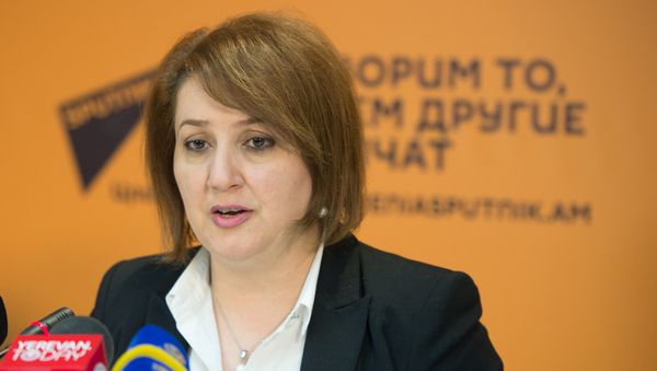 Цахик Варданян. П/к на тему Порядок и объемы медицинской помощи военнослужащим - Sputnik Արմենիա