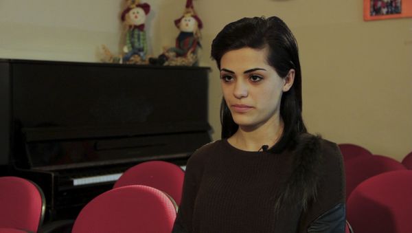 Воспитанница гюмрийского интерната Ангелина Папикян примет участие в совместном проекте телекомпании НТВ и МИ агентство и радио Sputnik – партнера музыкального шоу Ты супер! - Sputnik Армения