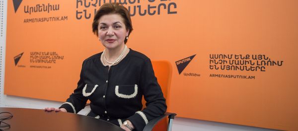Карине Давоян в гостях у радио Sputnik Армения Карине Давоян в гостях у радио Sputnik Армения - Sputnik Արմենիա