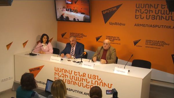 Sputnik Արմենիա մամուլի կենտրոնում տեղի ունեցավ Սեդրակ Մամուլյանի և Արտեմ Ենգոյանի ասուլիսը - Sputnik Արմենիա